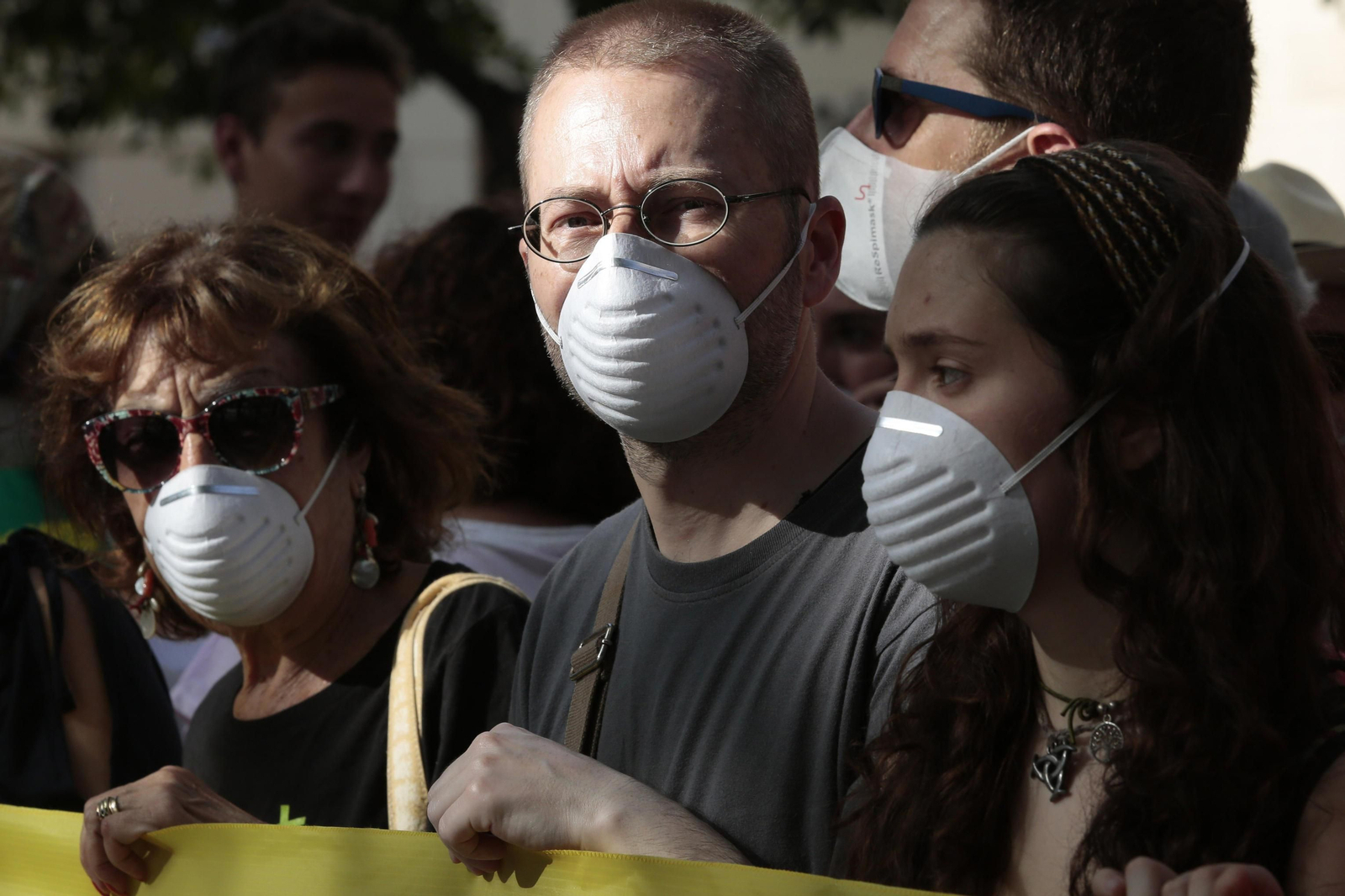 Las imágenes de la protesta de la Red por el Clima