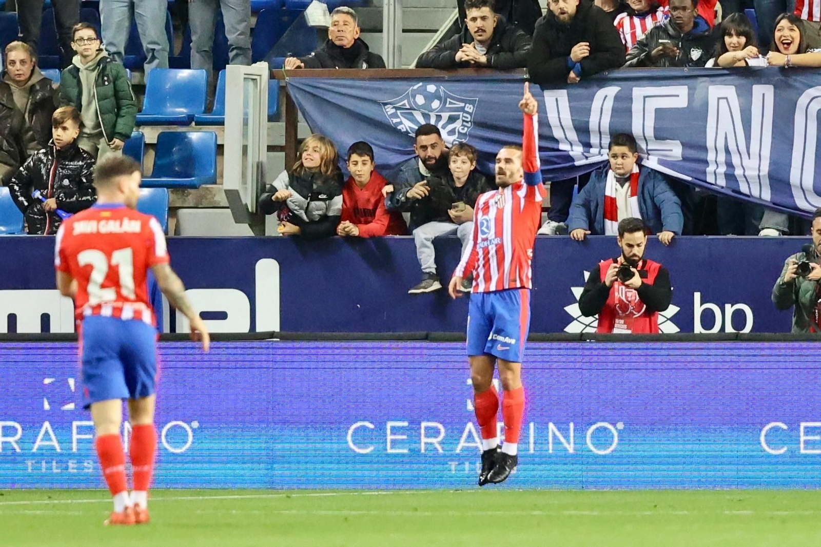 El Marbella-Atlético de Madrid, en fotos