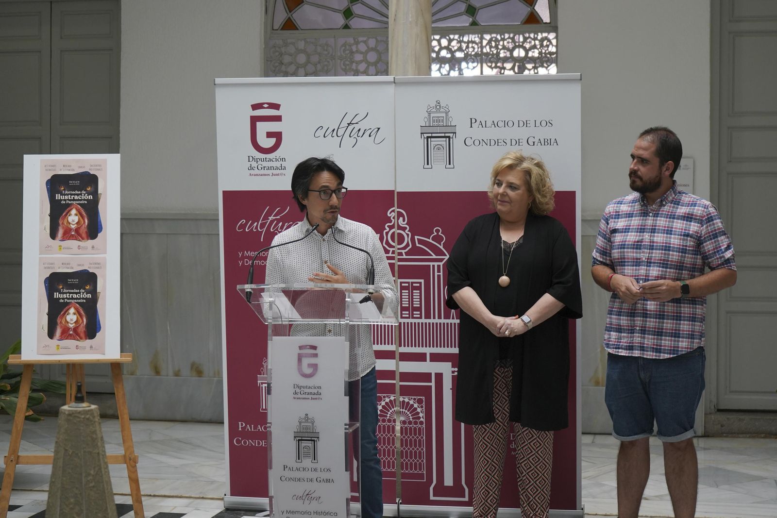 Imagen de la presentación de las 'Jornadas de Ilustracion' de Pampaneira
