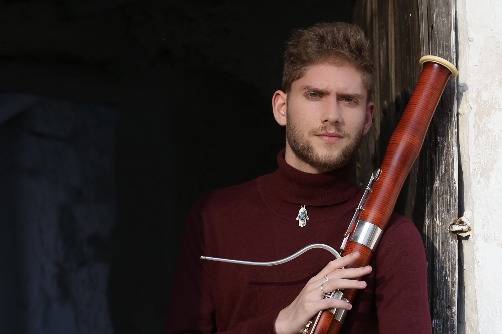 El fagotista flamenco Niño Rubén.