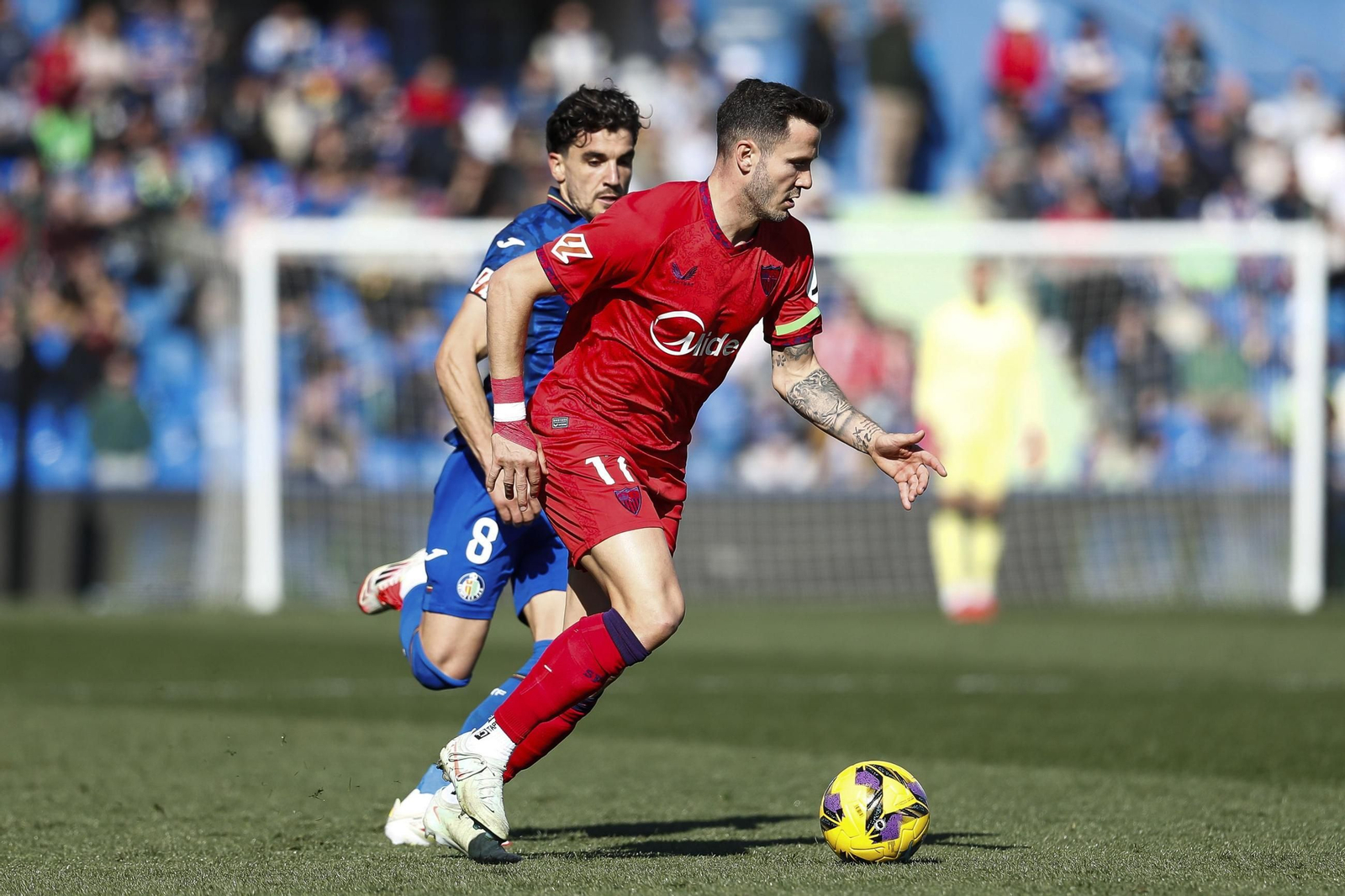 Las fotos del pobrísimo paso de Saúl Ñíguez por el Sevilla