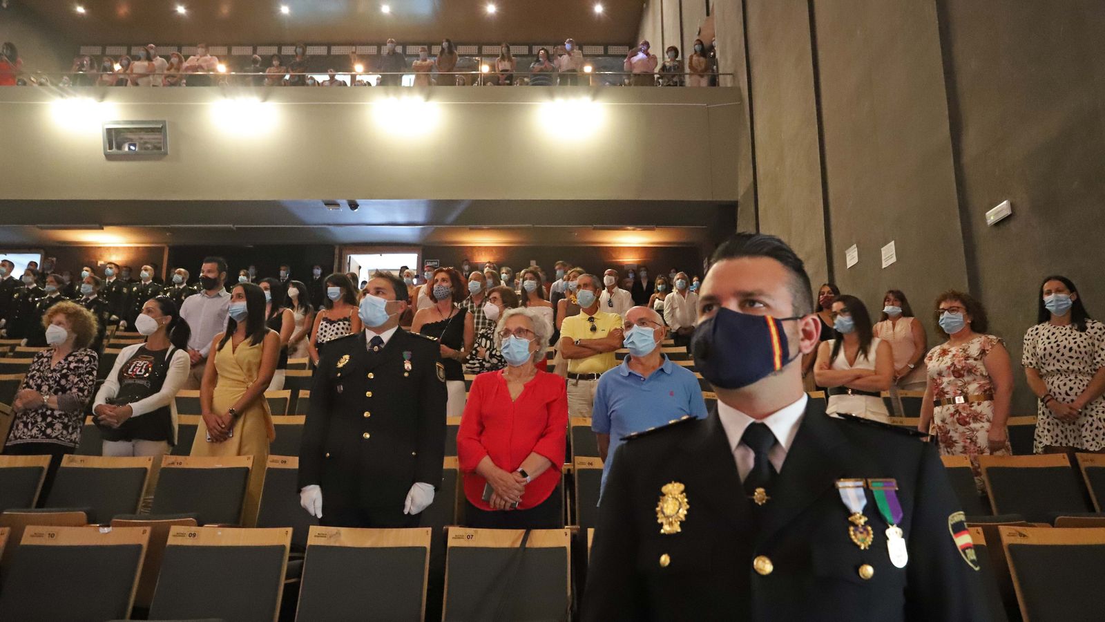 Acto de jura de cargo de la XXXIV promoción de Policía Nacional en La Línea