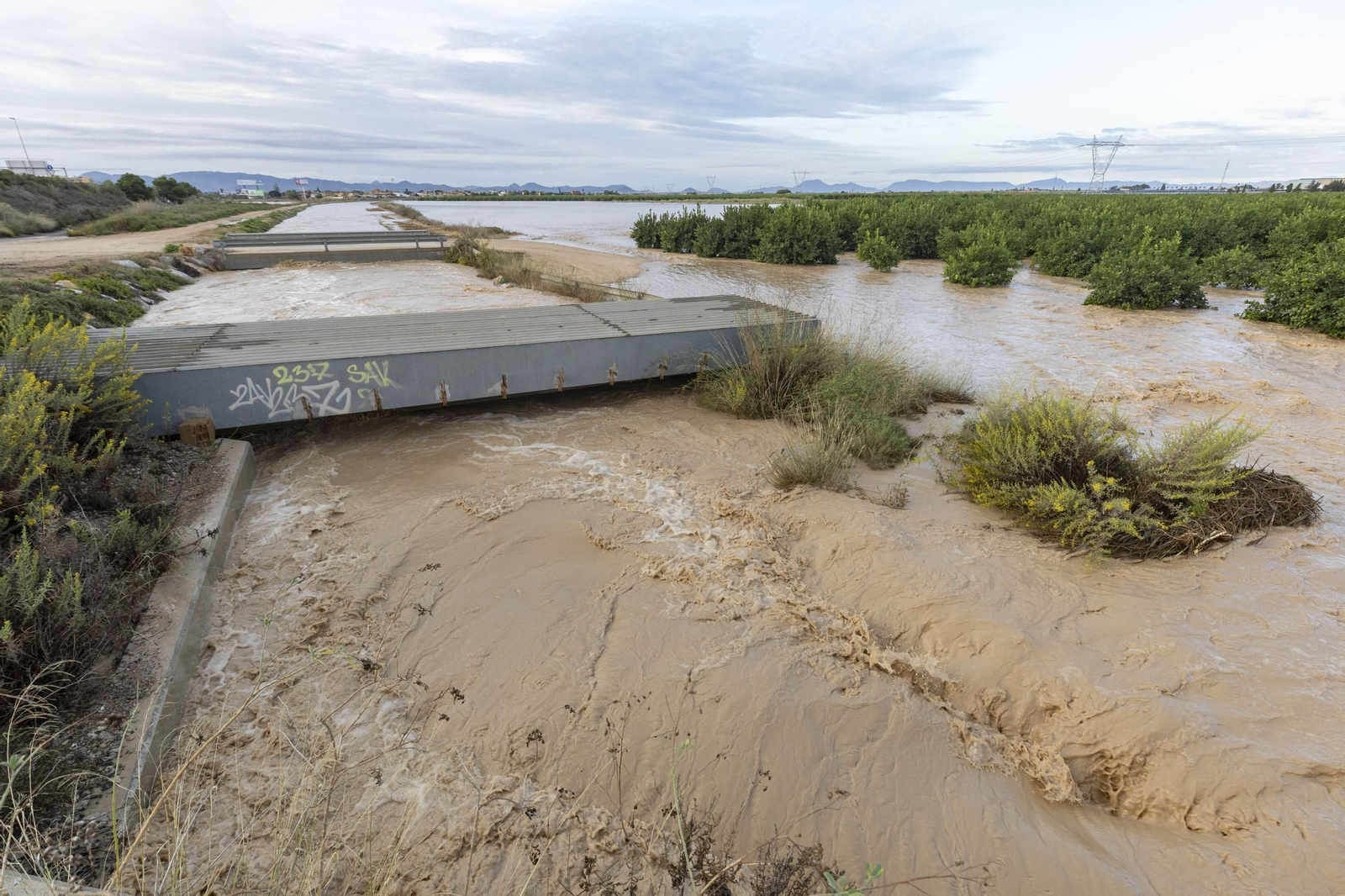 Las ramblas en Murcia