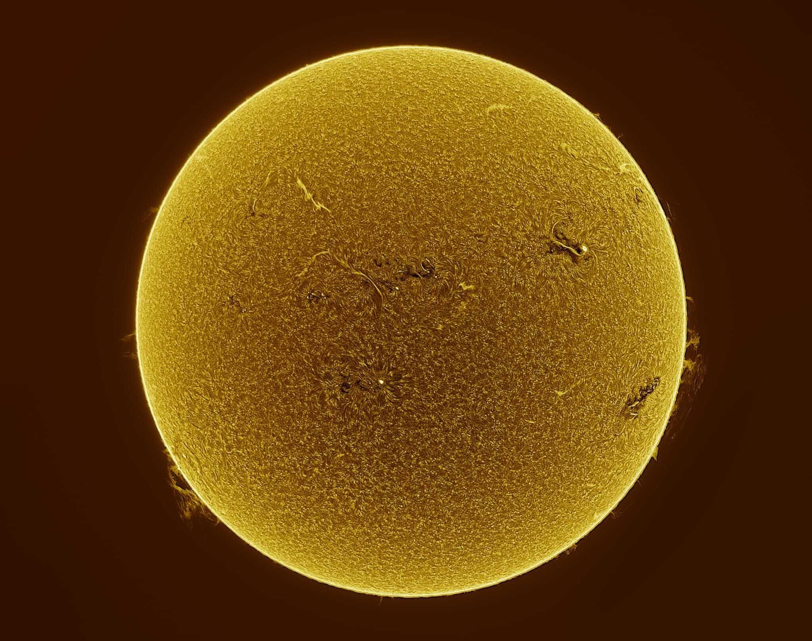 Imagen del Sol premiada por la FAAE Imagen del Sol premiada por la FAAE