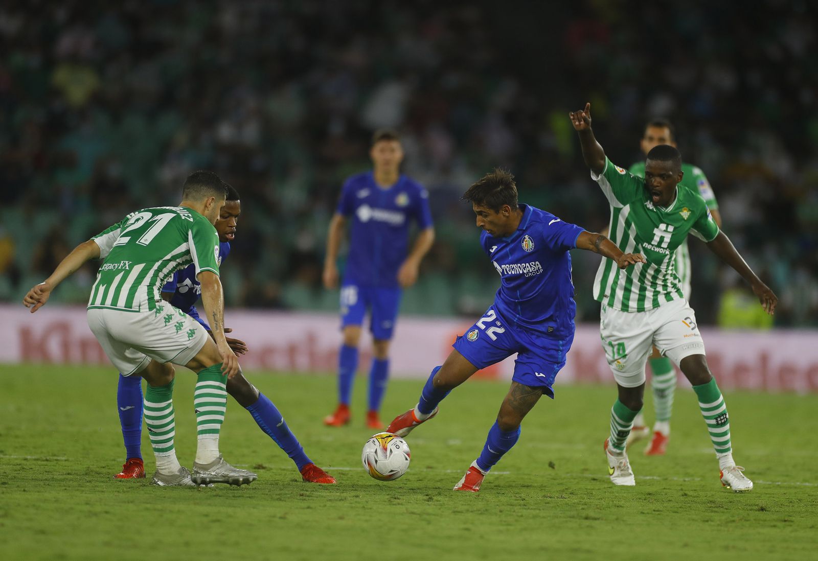 Las imágenes del Betis-Getafe