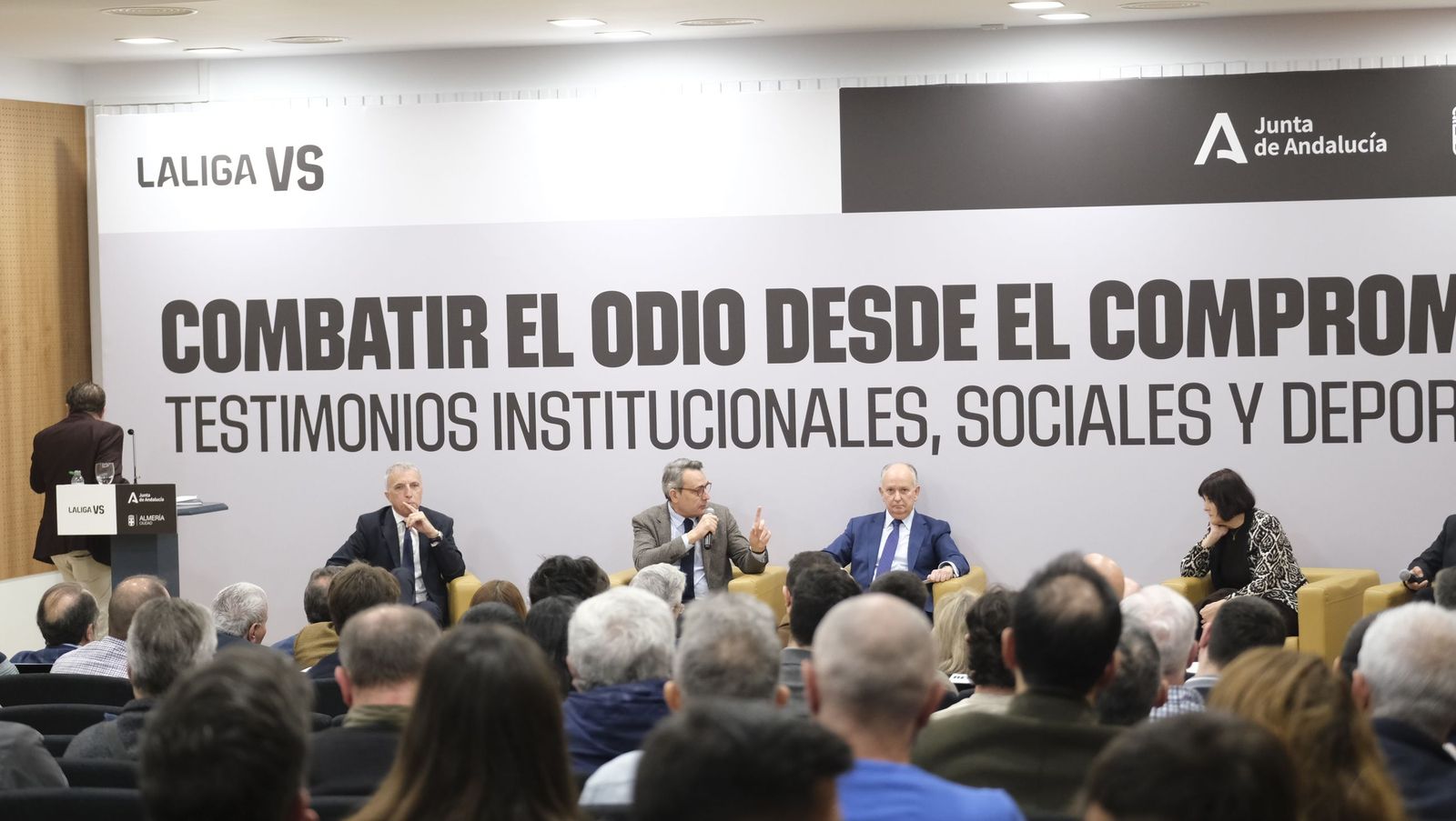 Jornada sobre racismo organizada por LaLiga en el Espacio Alma, en imágenes