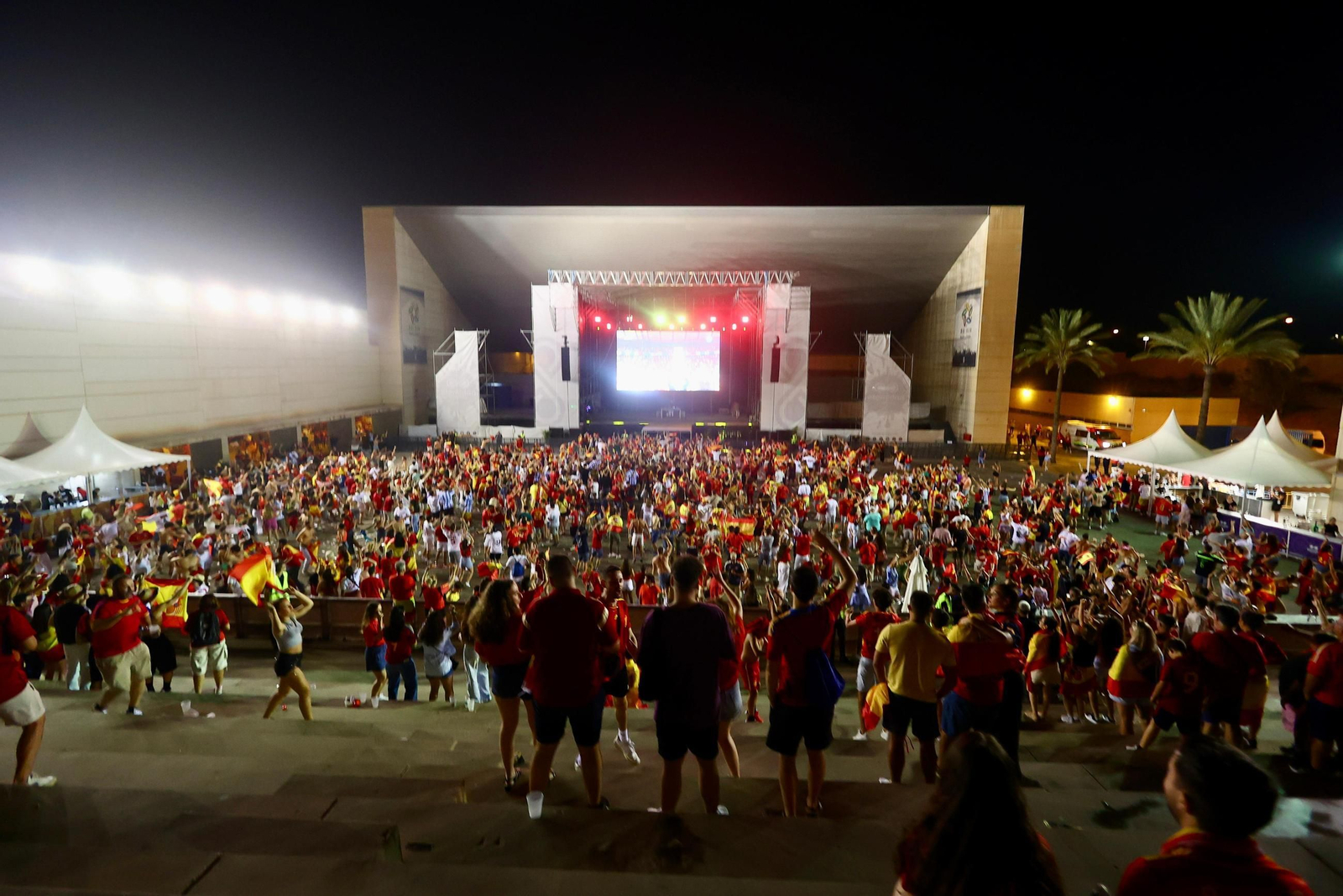 Las fotos de la celebración del título de la Eurocopa de España en el Cortijo de Torres