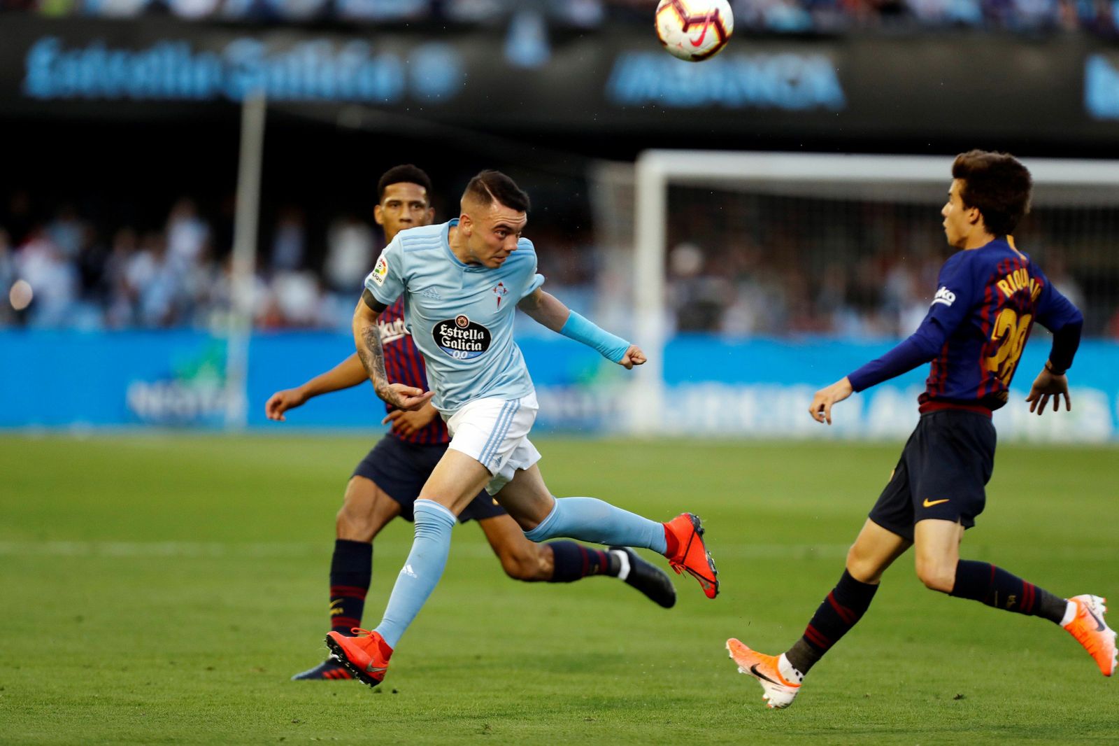 El Celta-Barcelona, en imágenes