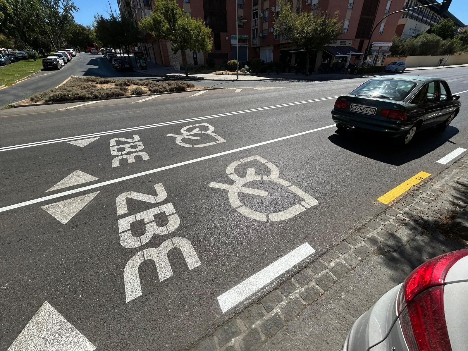 Señales de la ZBE en entradas a la ciudad.