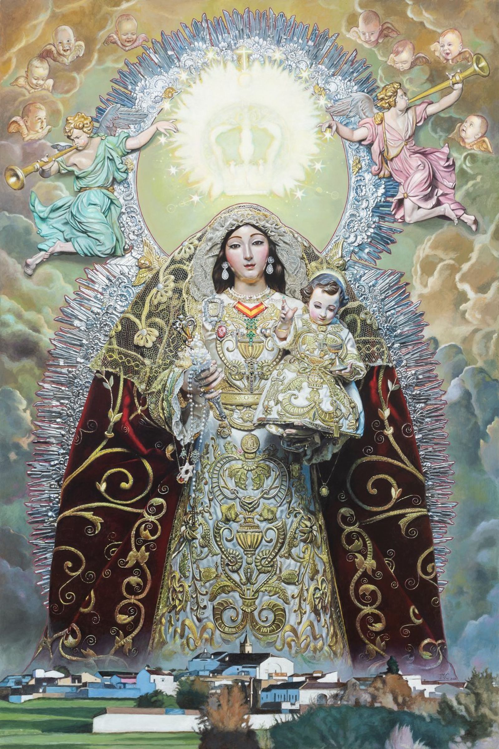 El cartel de la coronación