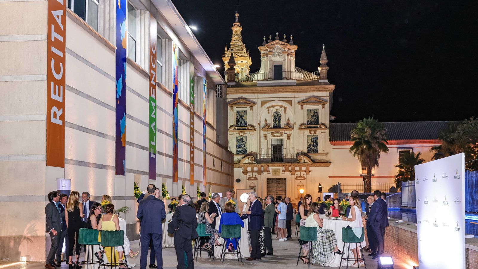 Cóctel celebrado después del concierto.
