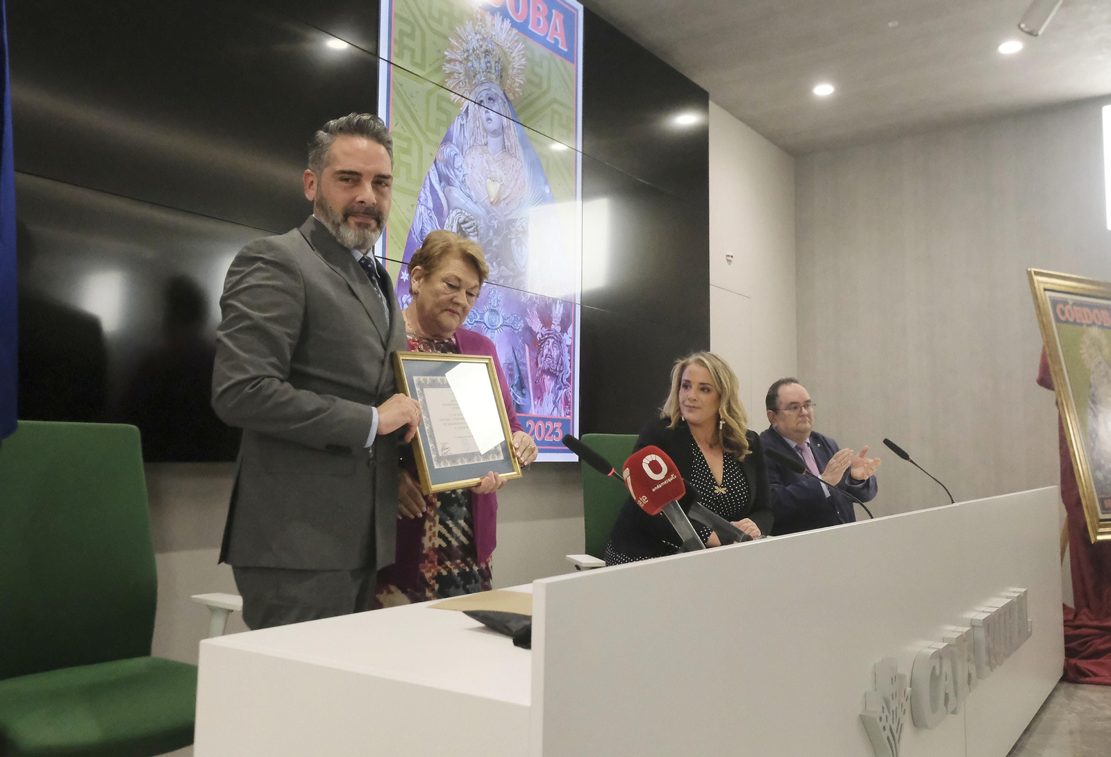 La presentación del cartel de la Semana Santa de Córdoba 2023, en imágenes