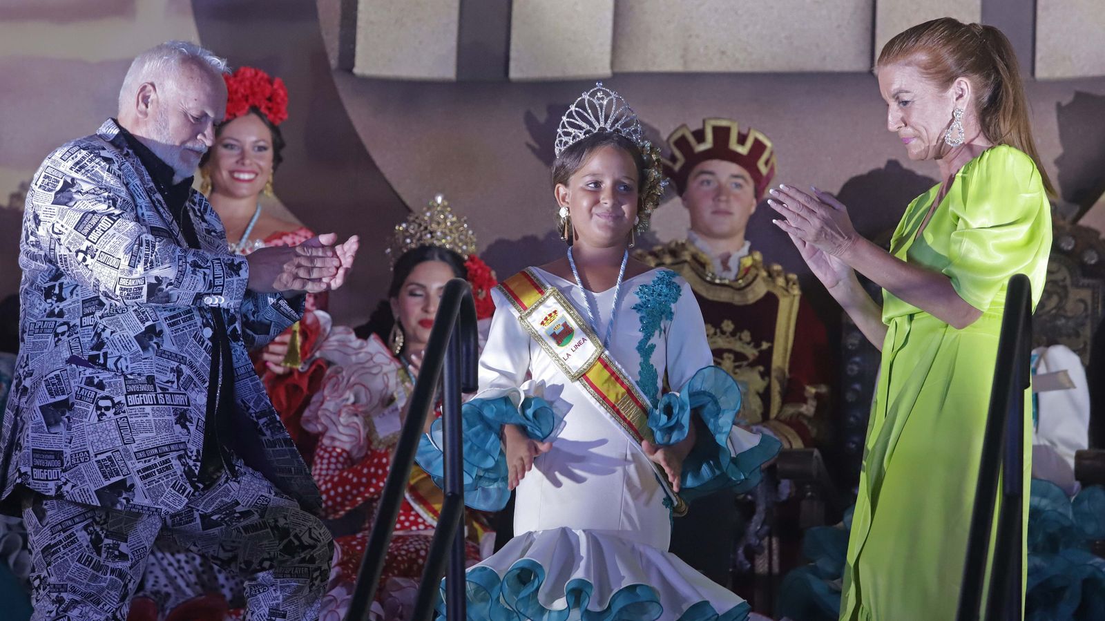 Fotos de la Coronación de las Reinas y Damas de la Feria de La Línea 2022