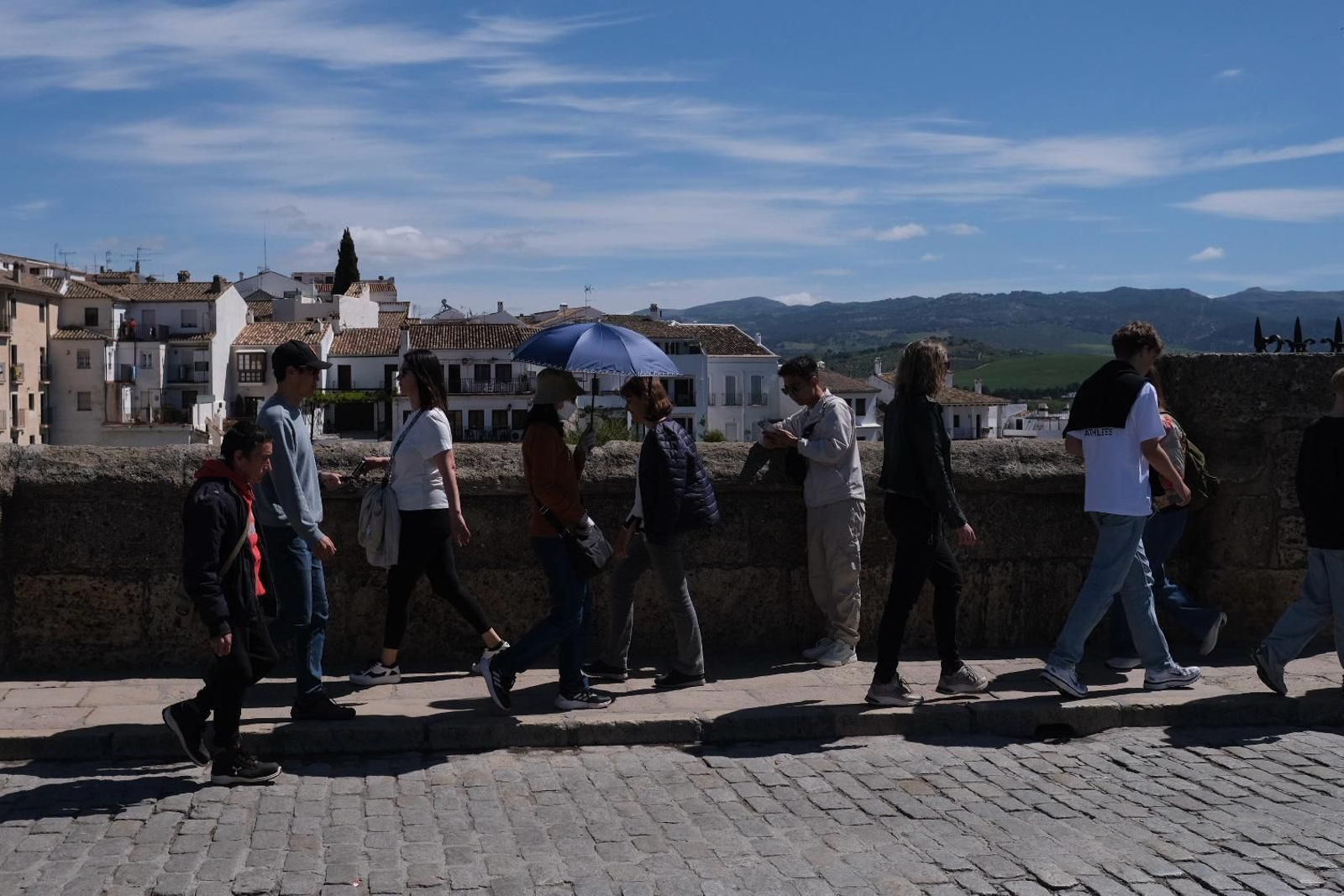 Ronda este lunes 21 de abril.