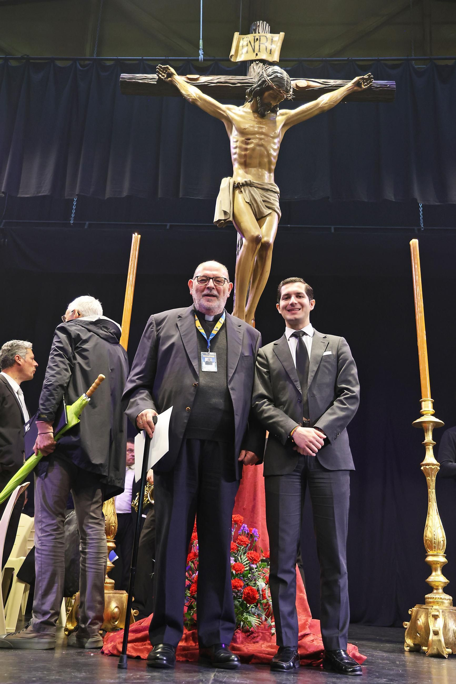 Las mejores imágenes del traslado del Cristo de la Pasión al Centro Penitenciario de Huelva