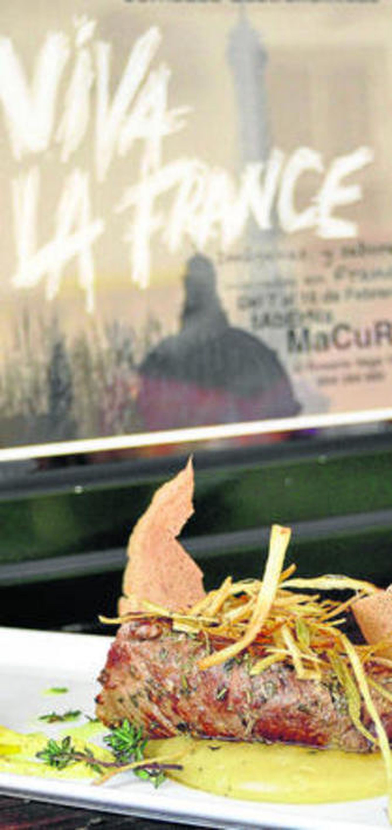 Hasta el día 16, el local sirve tapas inspiradas en la cocina francesa.