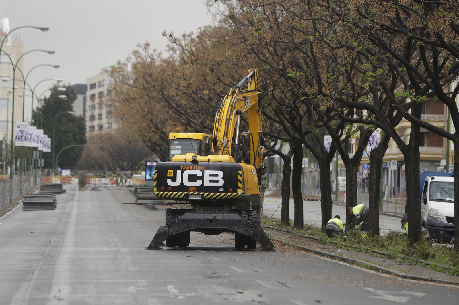 Obras en S.Fco Javier, Torneo y Ronda Histórica