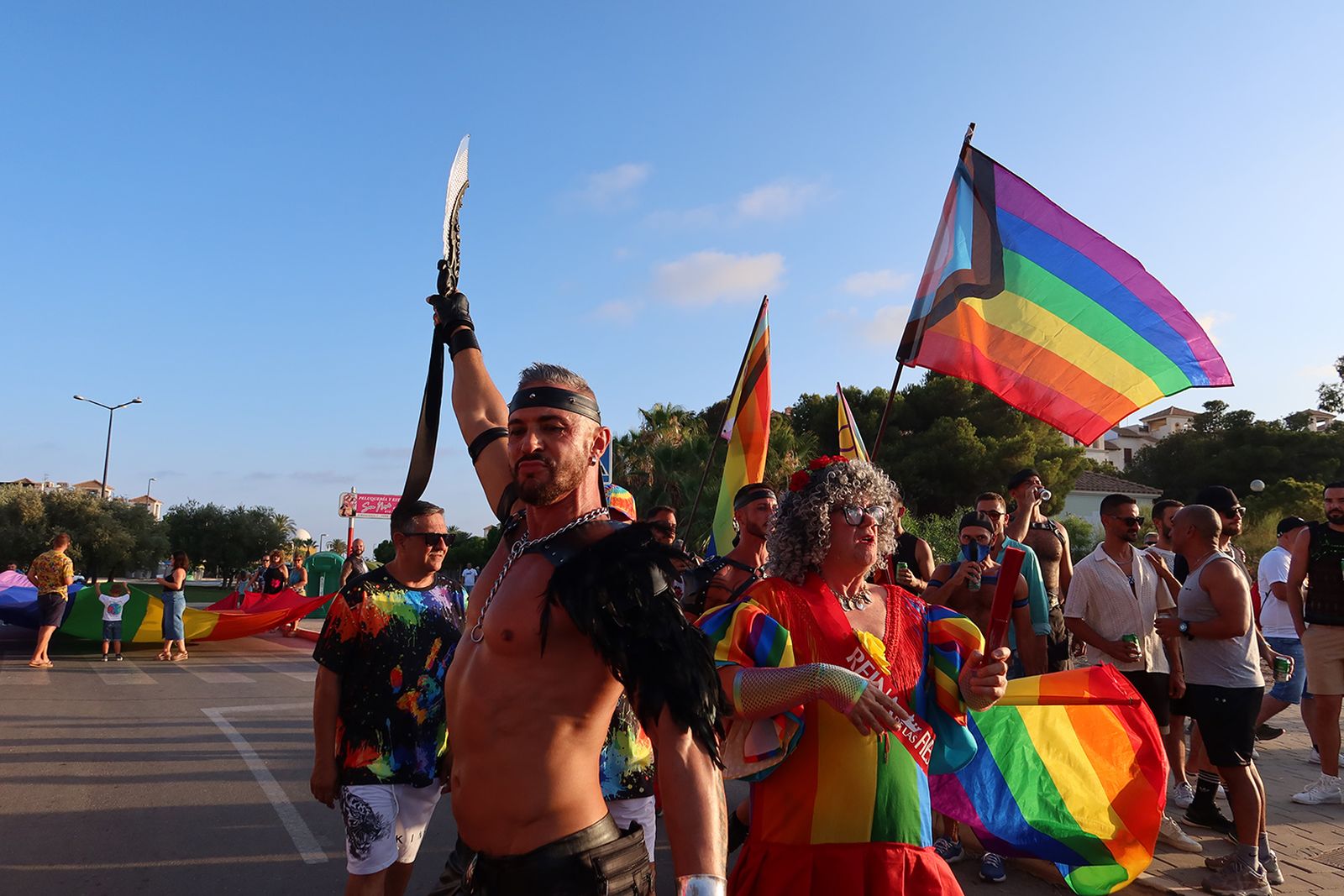 El desfile del Orgullo LGTBIQ de Vera Playa, en imágenes