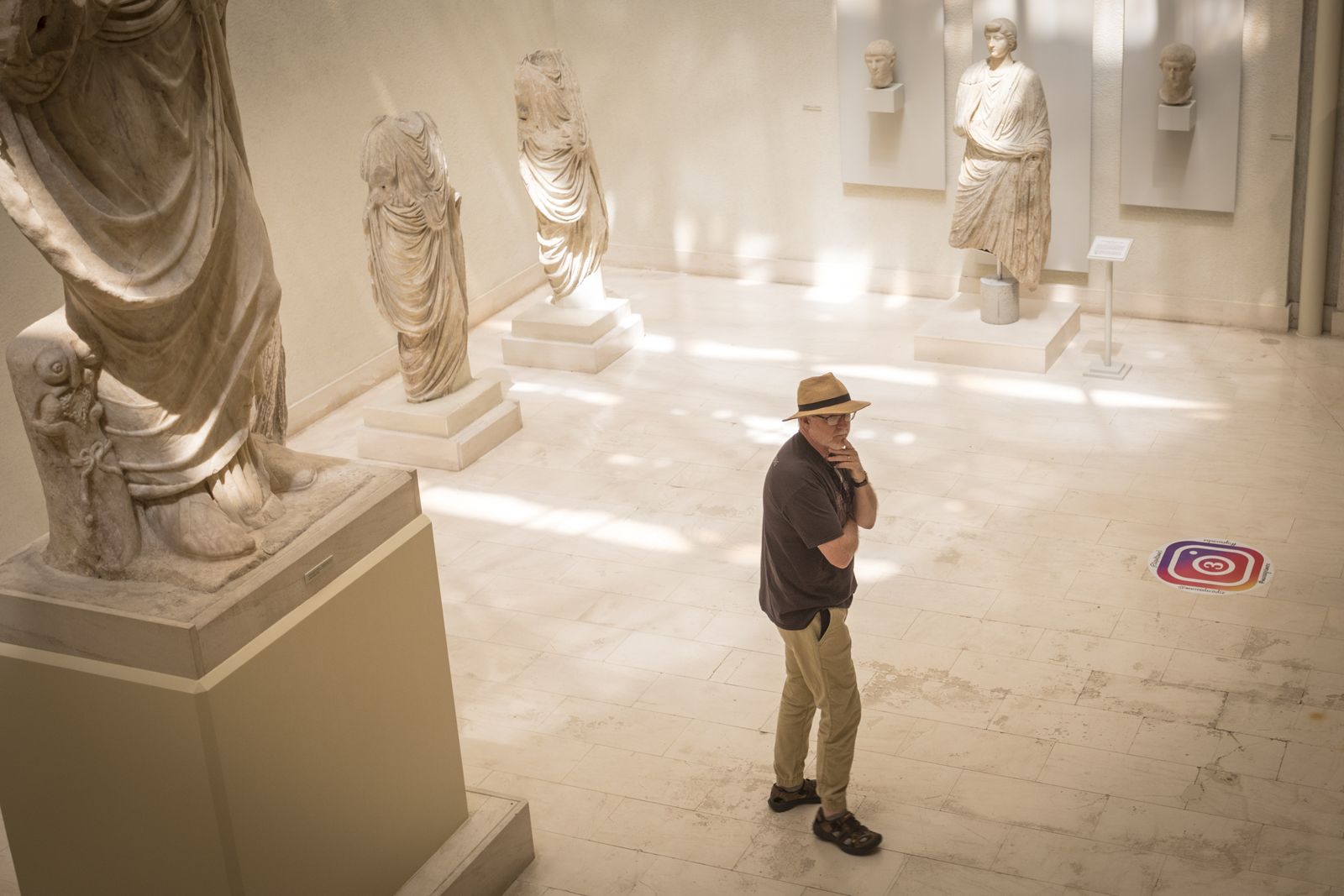 Una vista del interior del Museo de Cádiz.