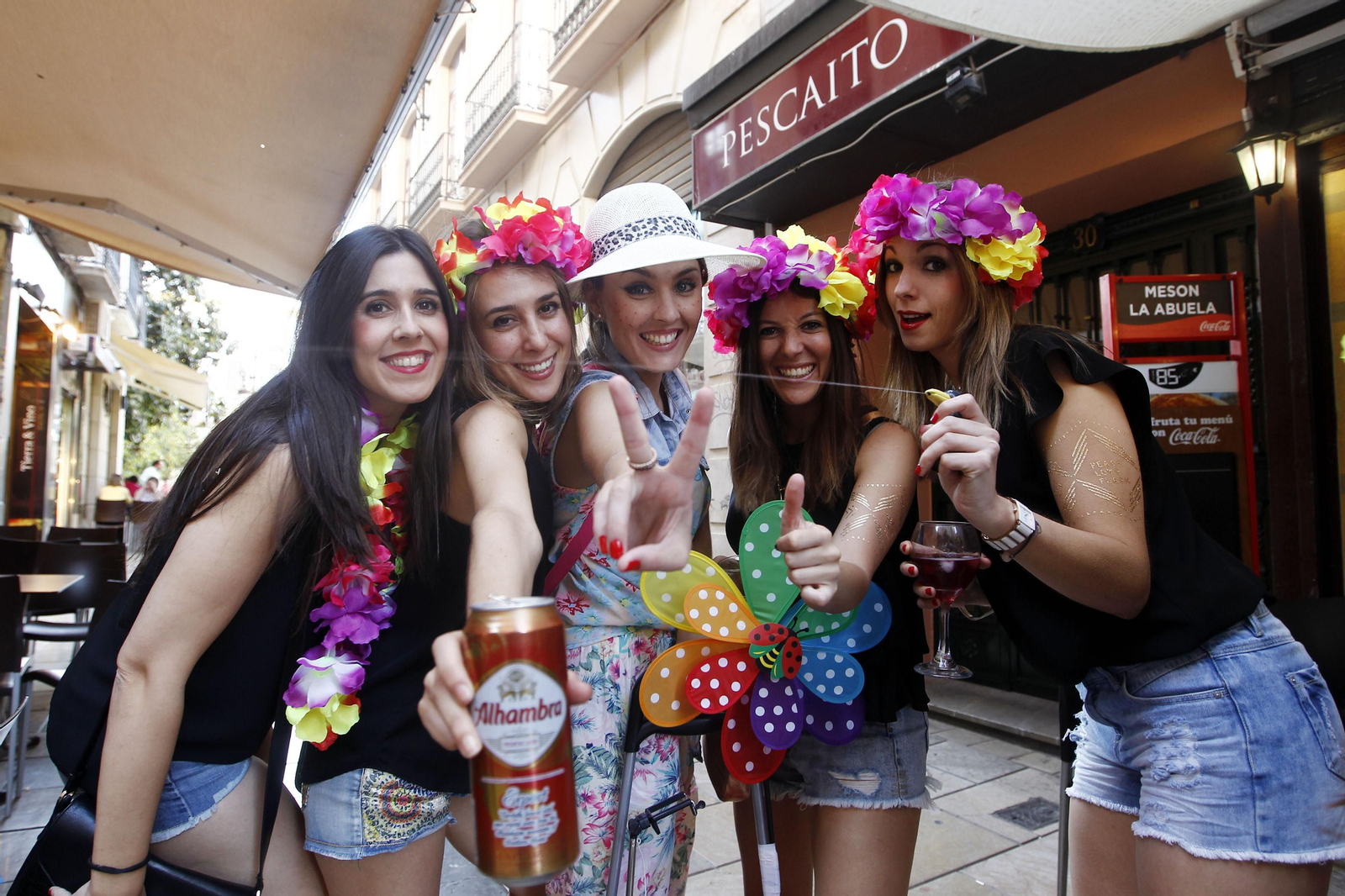 Imagen de archivo de una despedida de soltera.