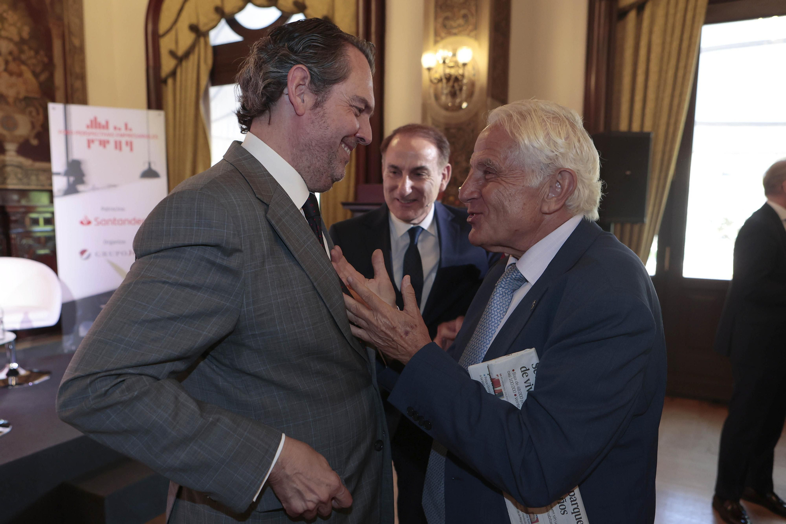 Las Imágenes del Foro Perspectivas Empresariales del  Banco Santander