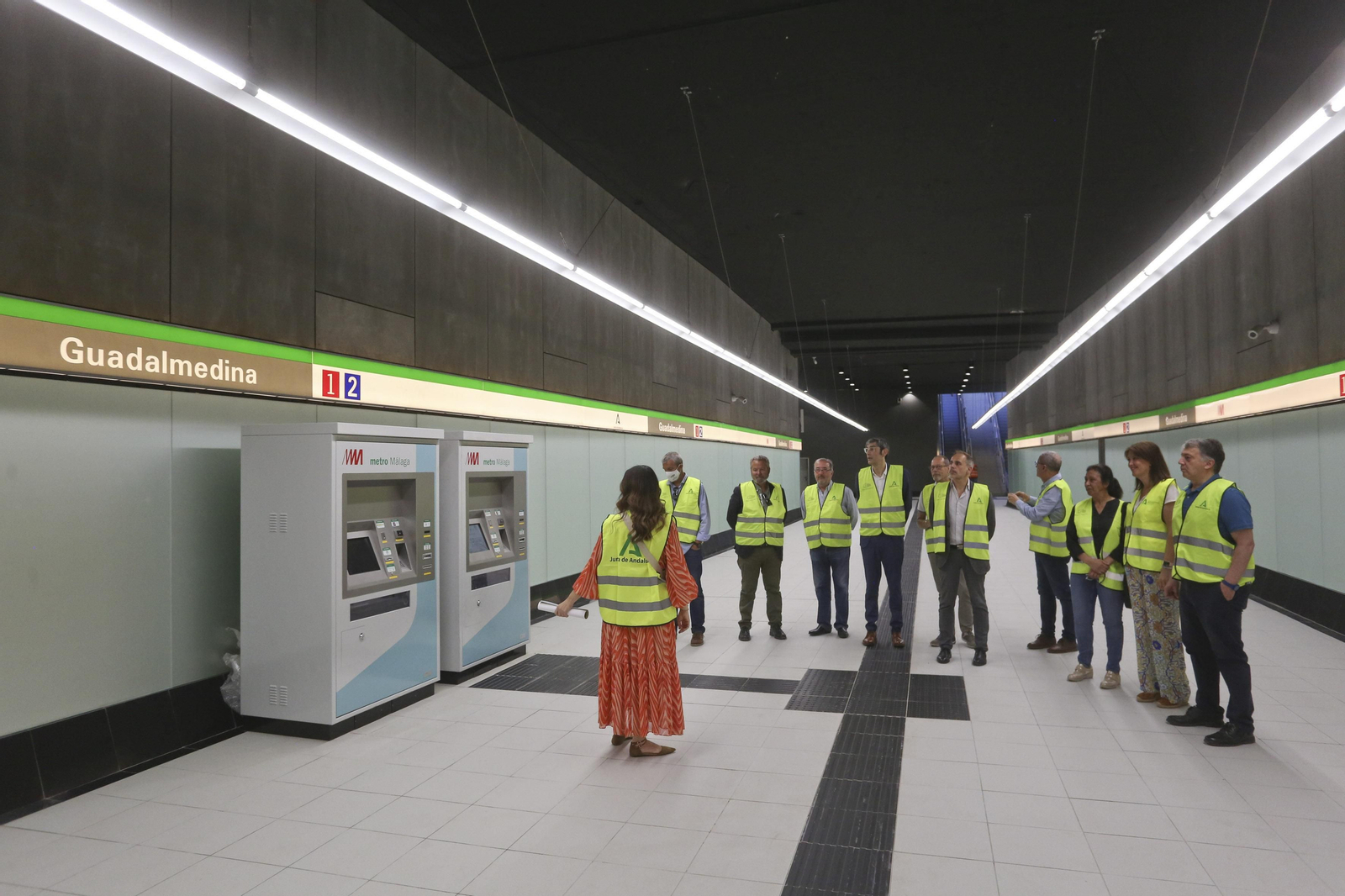 El Metro al Centro de Málaga: fotos de las estaciones Atarazanas y Guadalmedina El Metro al Centro de Málaga: fotos de las estaciones Atarazanas y Guadalmedina