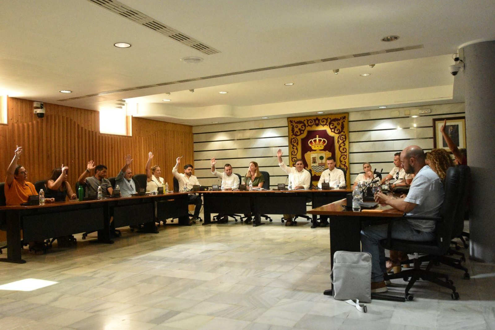 Pleno extraordinario del Ayuntamiento de Punta Umbría.