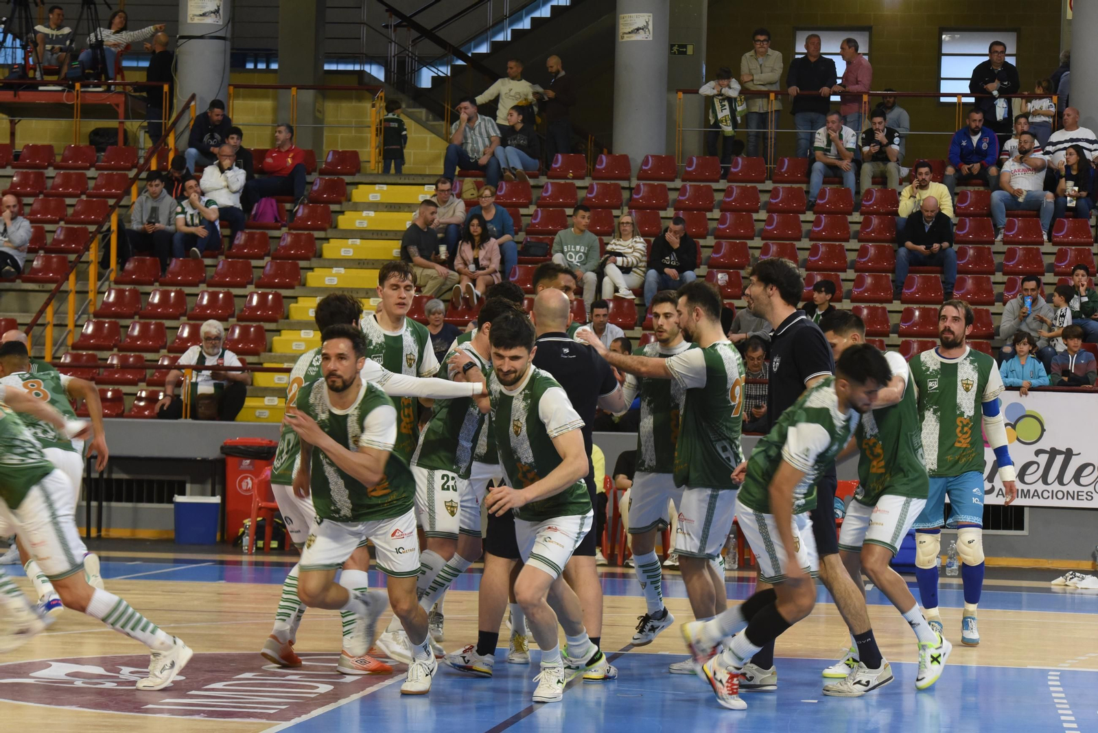 Las mejores fotos del ambiente en Vista Alegre para el Córdoba Futsal - AD Sala 10 Zaragoza