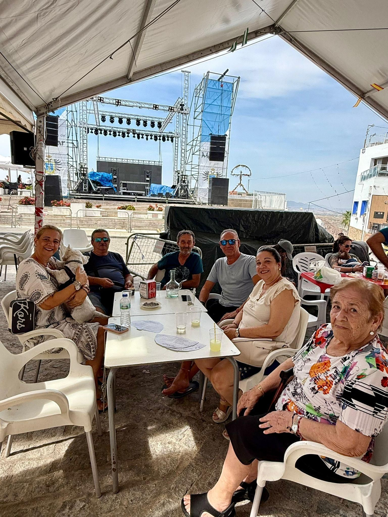 Las mejores imágenes de la Feria del Mediodía y la carrera de cintas infantiles de Mojácar