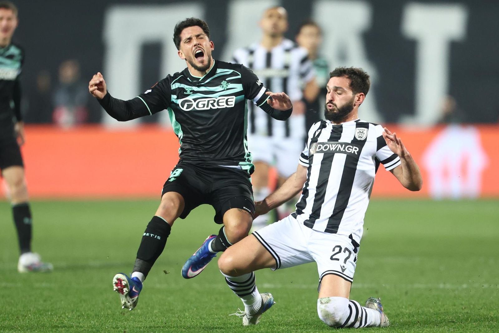 Pablo Fornals en un momento del PAOK-Betis