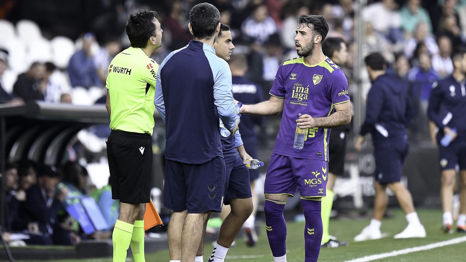 El Castellón-Málaga CF, en fotos