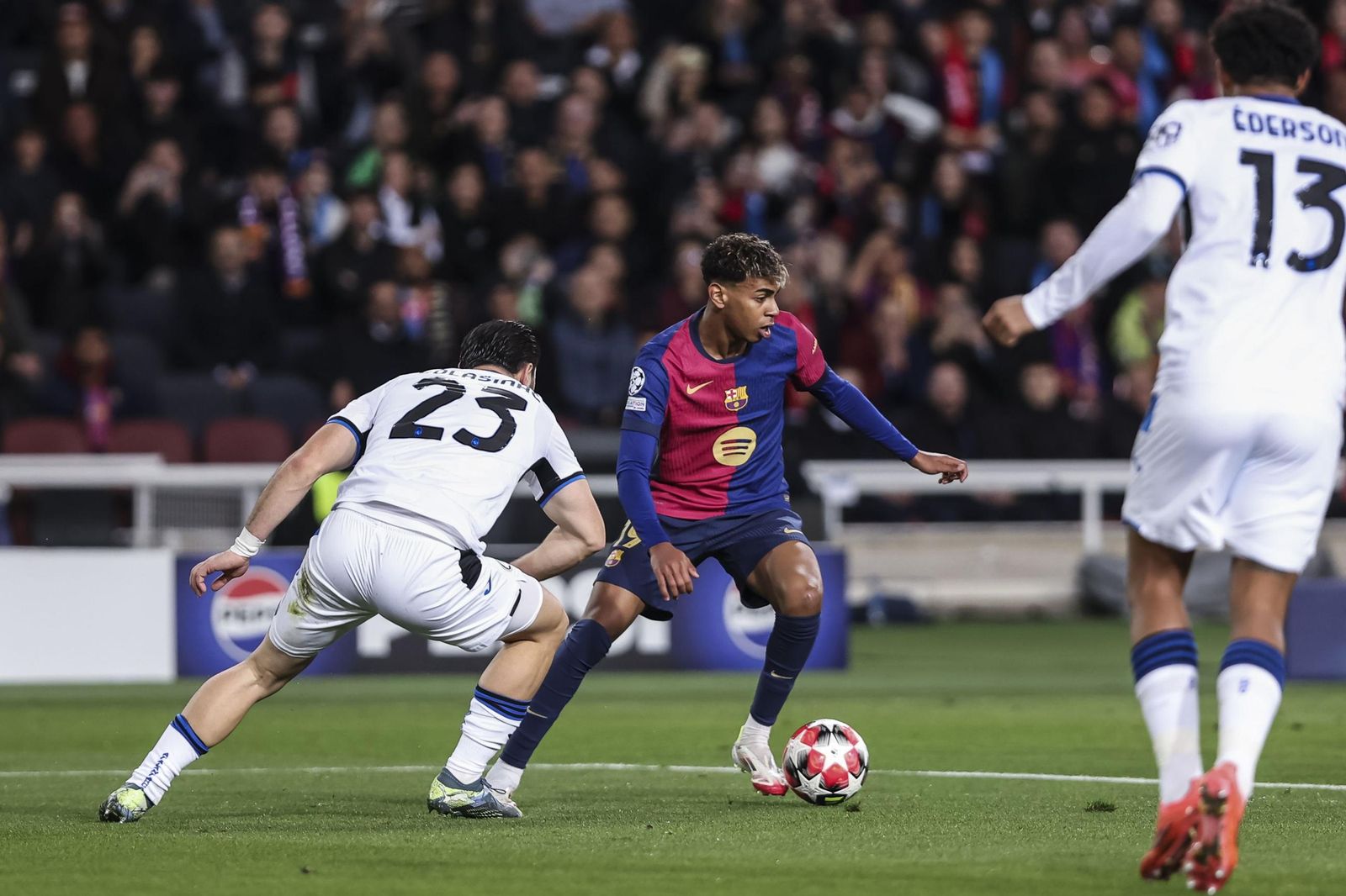 Las fotos del Barcelona - Atalanta