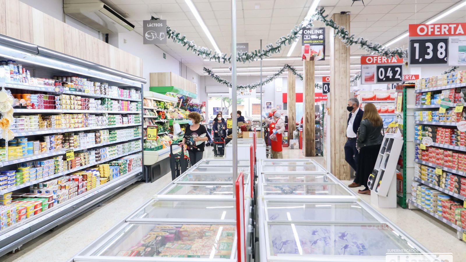 Supermercados El Jamón cuenta con una amplia oferta de productos a excelentes precios.