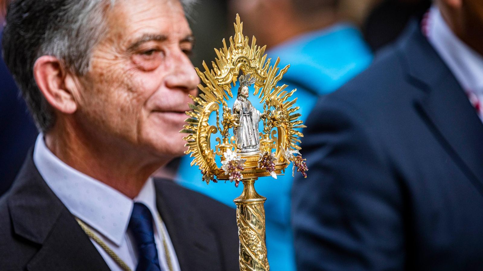 El encuentro del Señor de La Cena y la Virgen de los Dolores