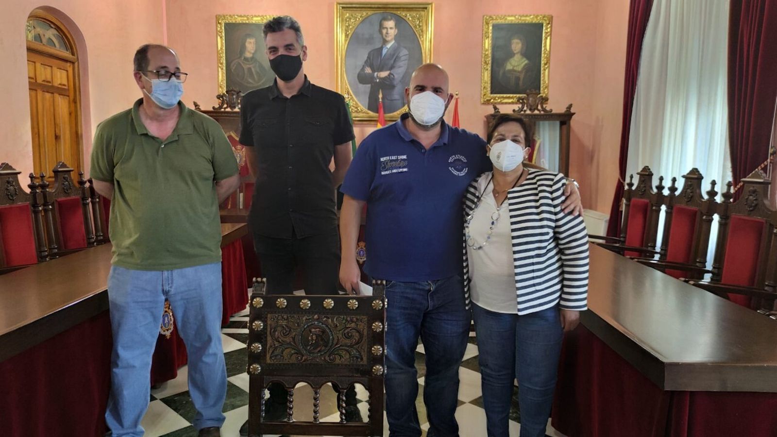 El cine llega a la Guerra entre Huéscar y Dinamarca