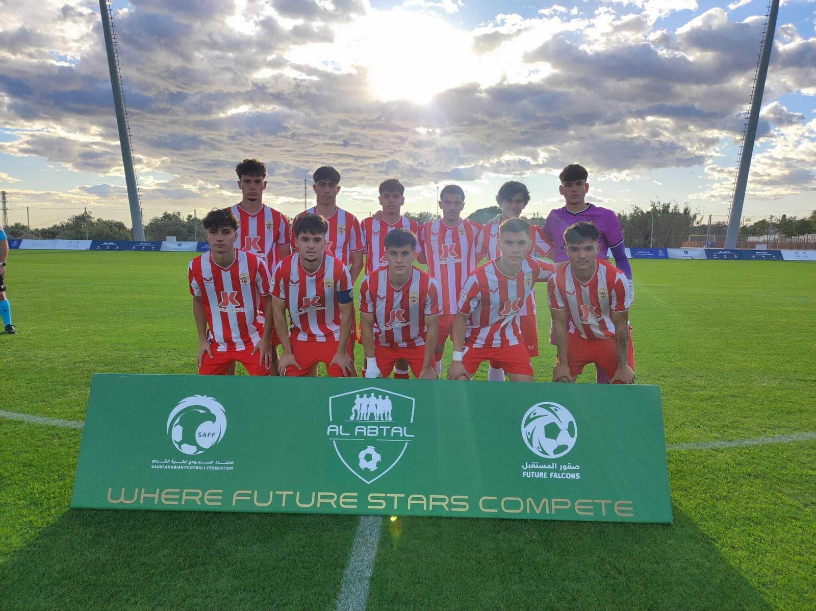 El once inicial elegido por Zeus Carmona para enfrentarse a Future Falcons El once inicial elegido por Zeus Carmona para enfrentarse a Future Falcons