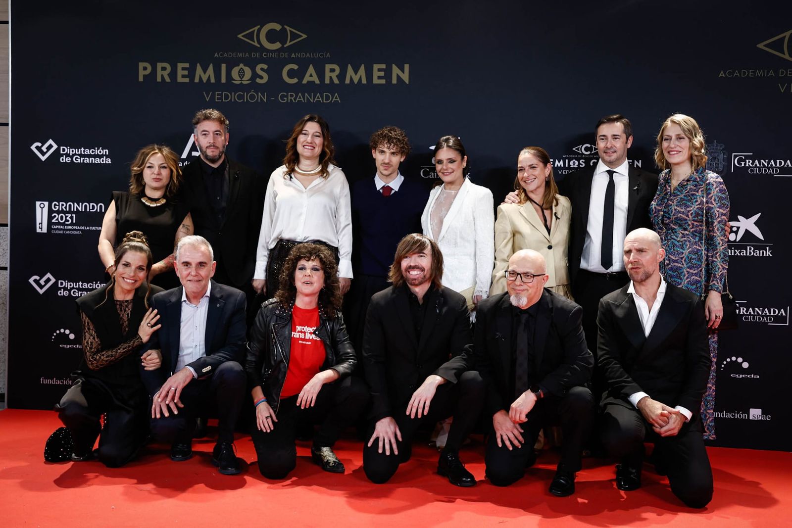 La alfombra roja de los premios Carmen en Granada