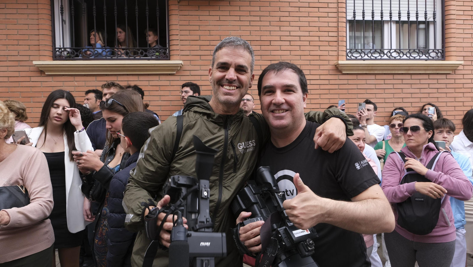 La procesión de Los Ángeles en Almería, en imágenes
