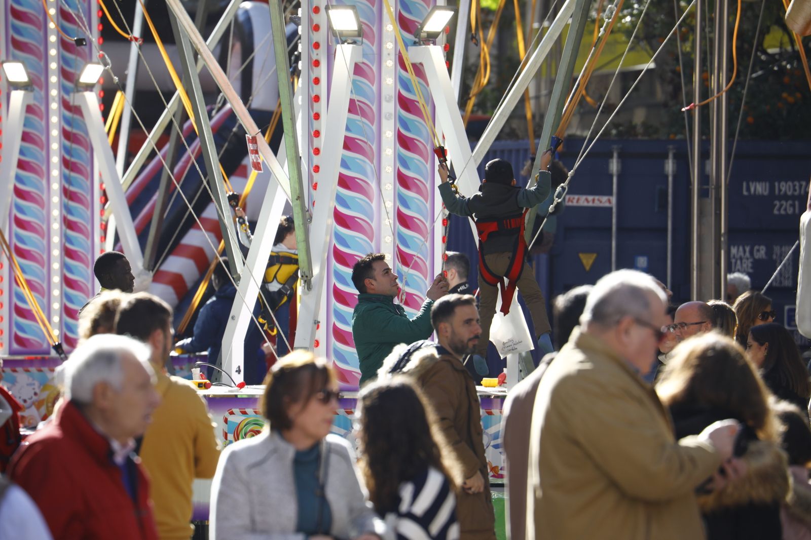 El ambientazo en el Centro de Córdoba para aprovechar el festivo navideño, en imágenes