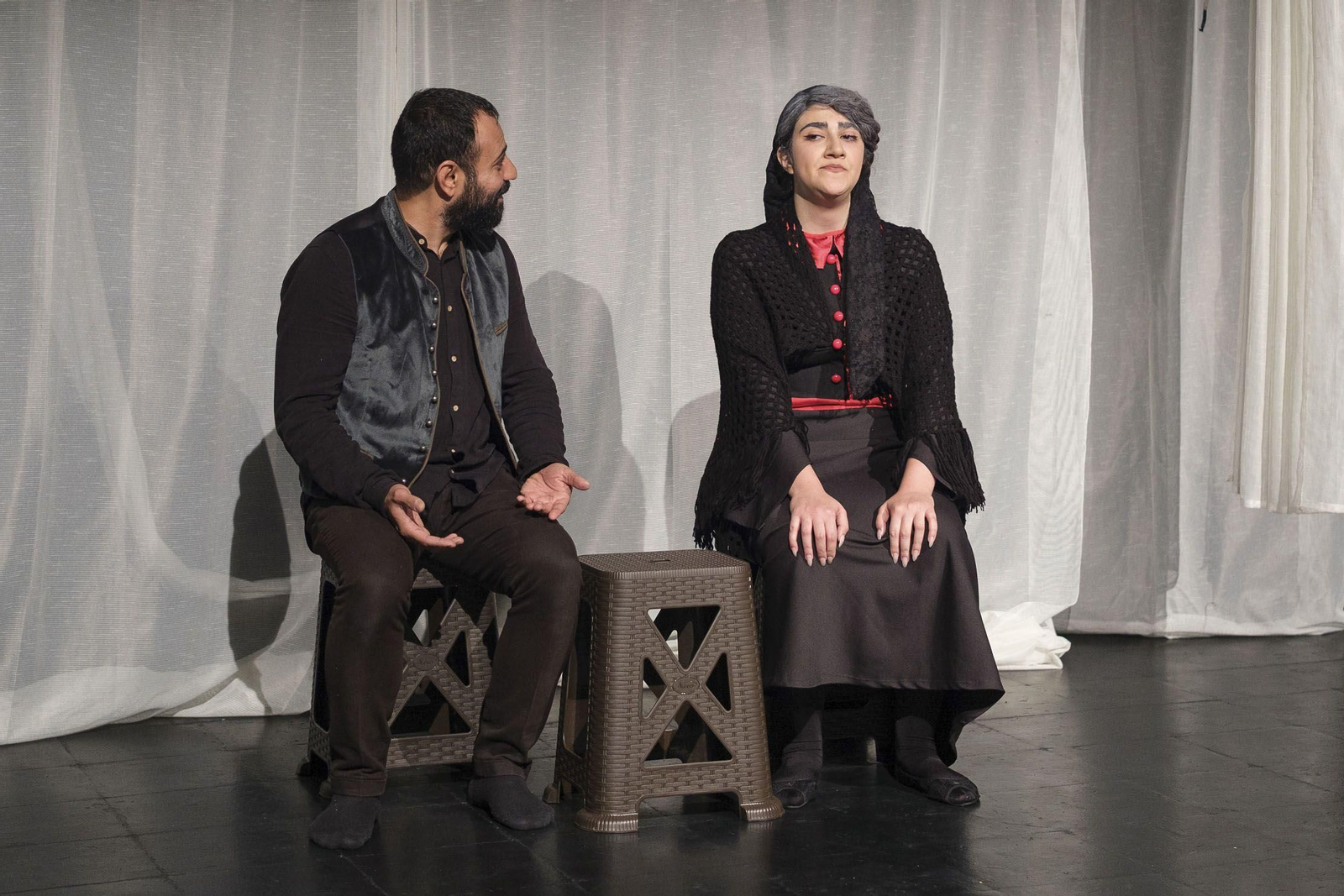 Representación de "Bodas de sangre" en el Teatro Shahrzad de Teherán
