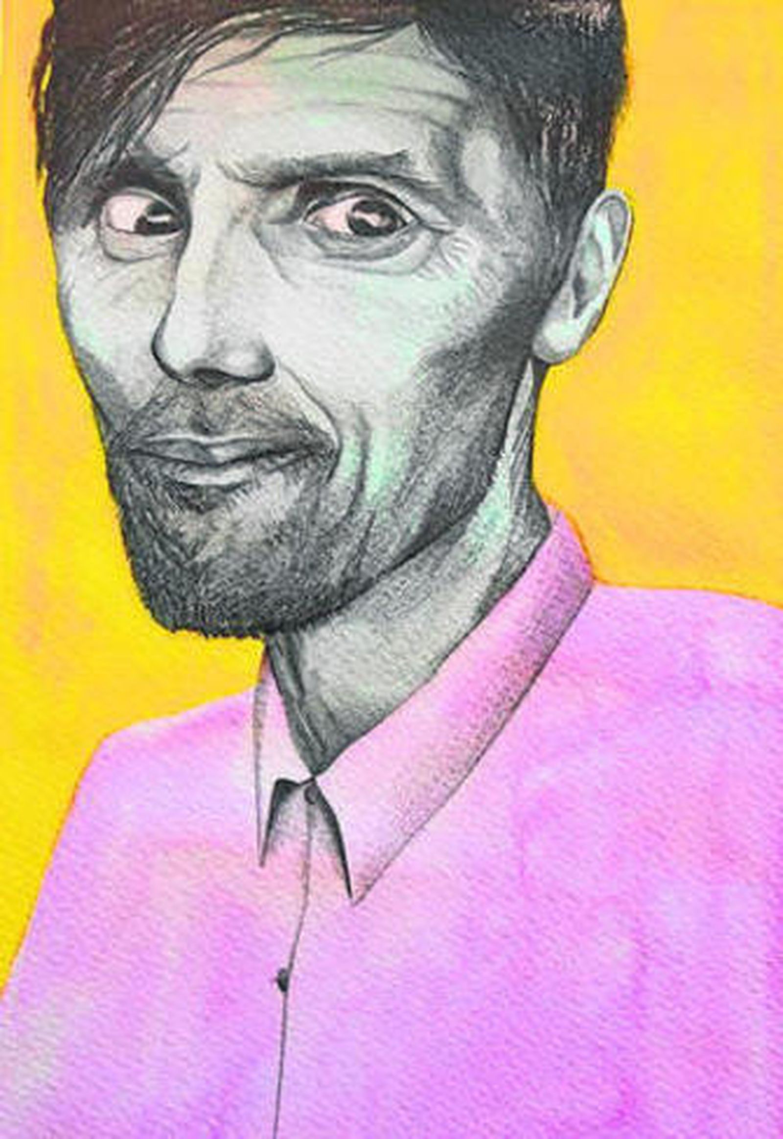 Uno de los trabajos que expone Sergio Pavón.