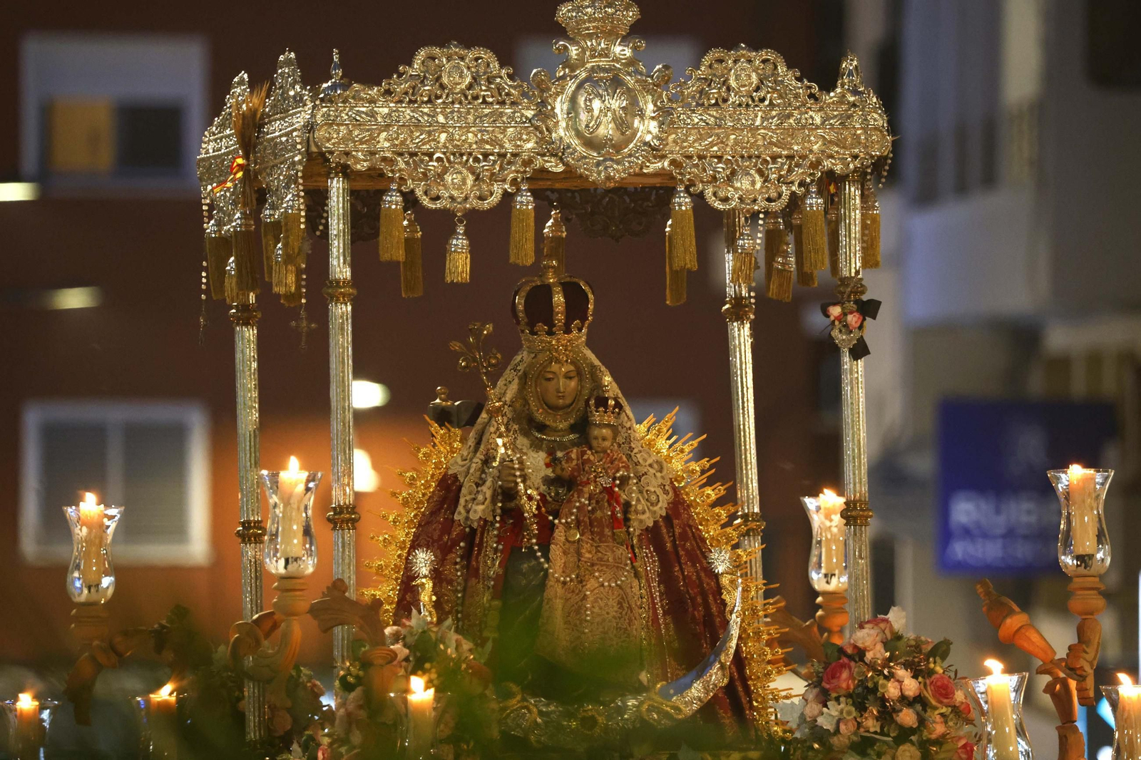 Fotos de la procesión Nuestra Señora de Europa en Algeciras