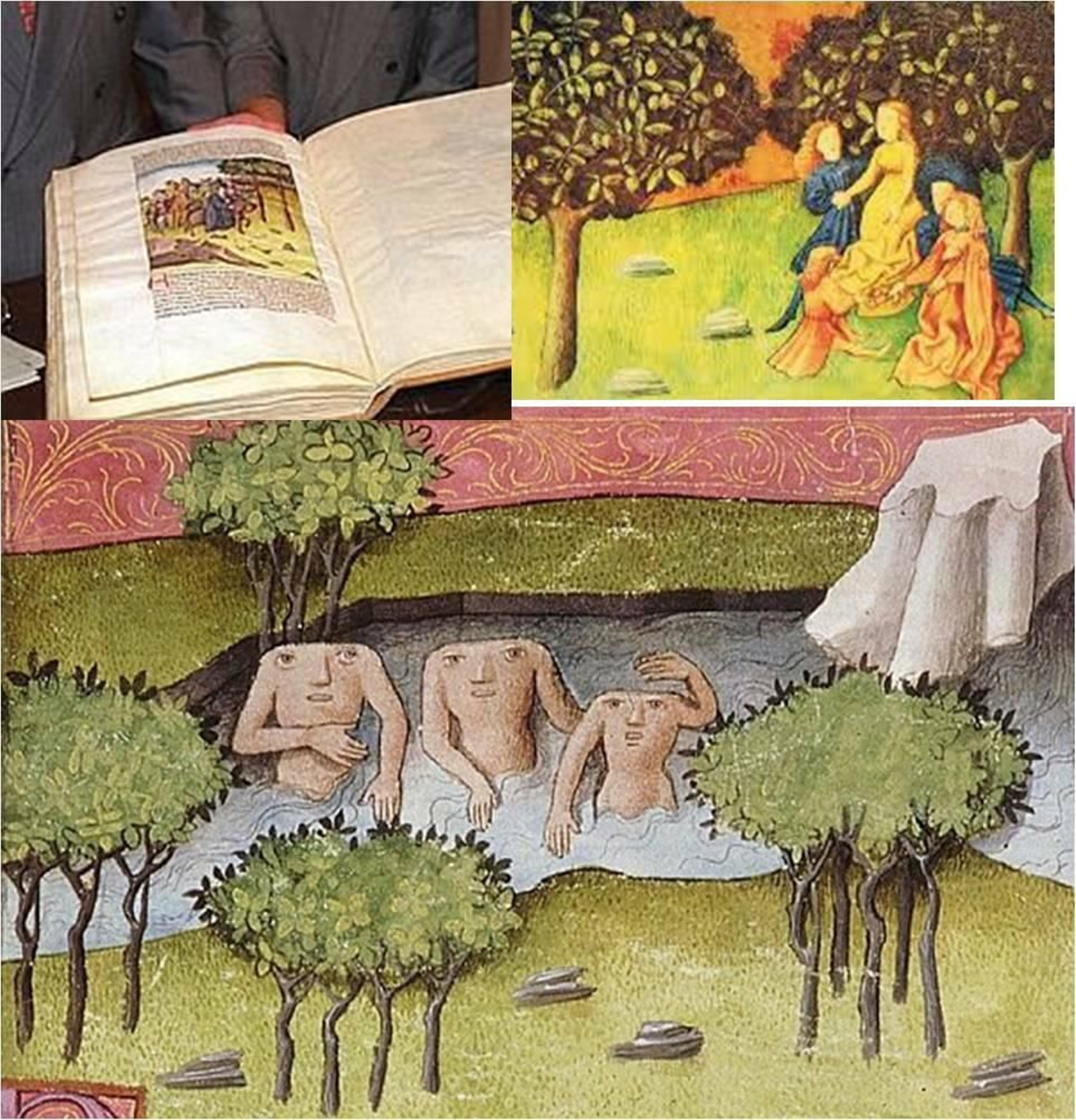 Ecenas del Codex Granatensis.