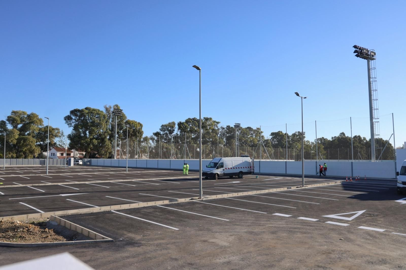Así van las obras de La Academia del Málaga a días de su inauguración