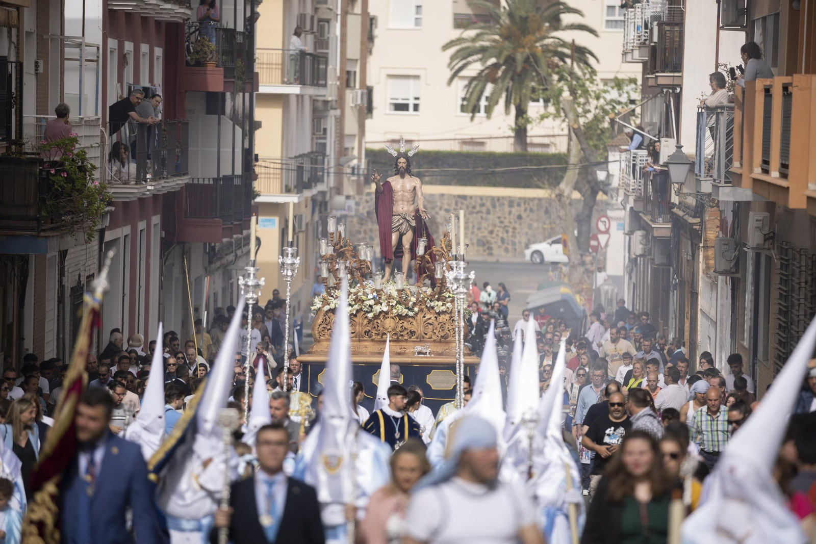 La Hermandad del Resucitado de la Semana Santa de Huelva 2023, en imágenes