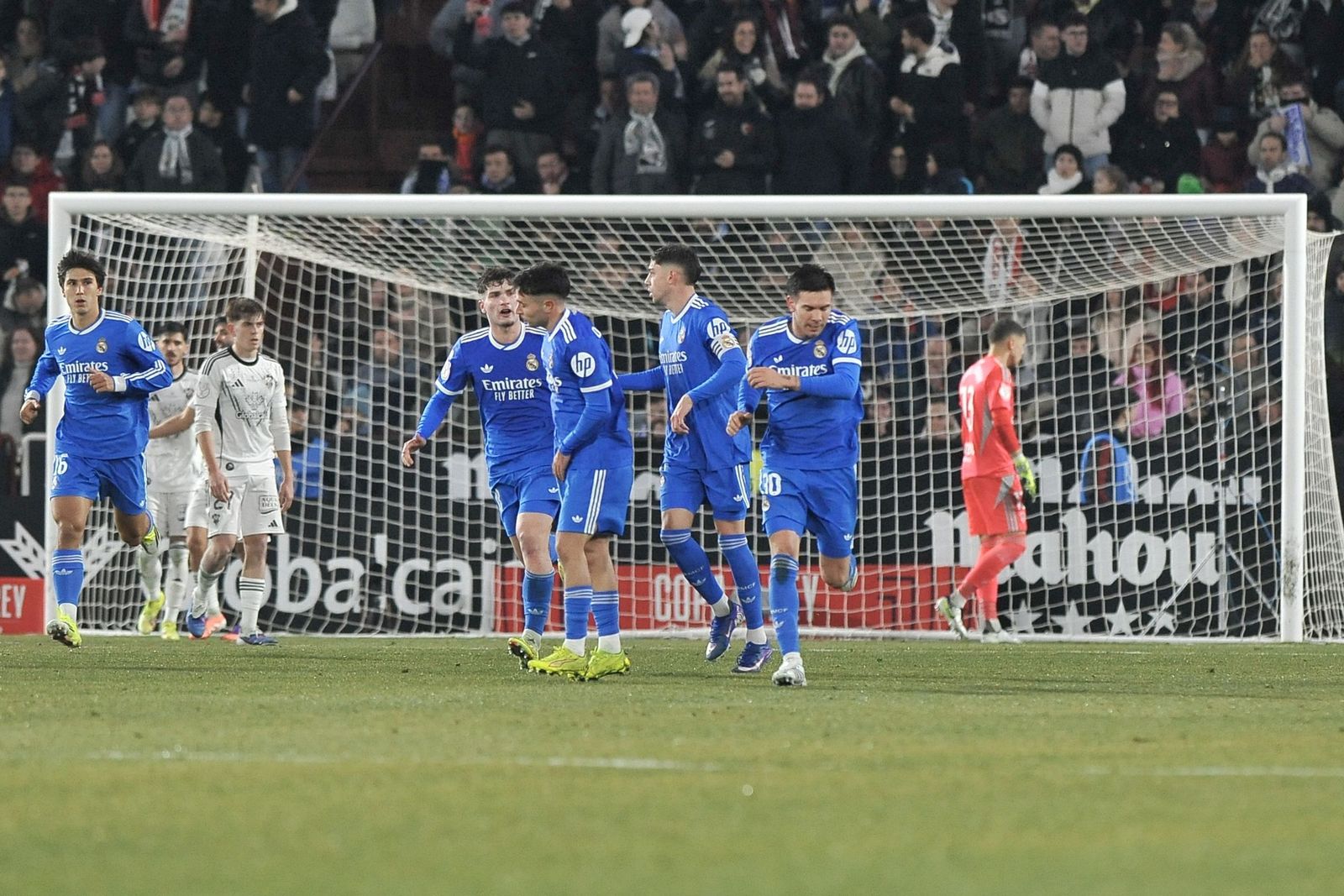 Las fotos del batacazo del Real Madrid de Arbeloa en Albacete