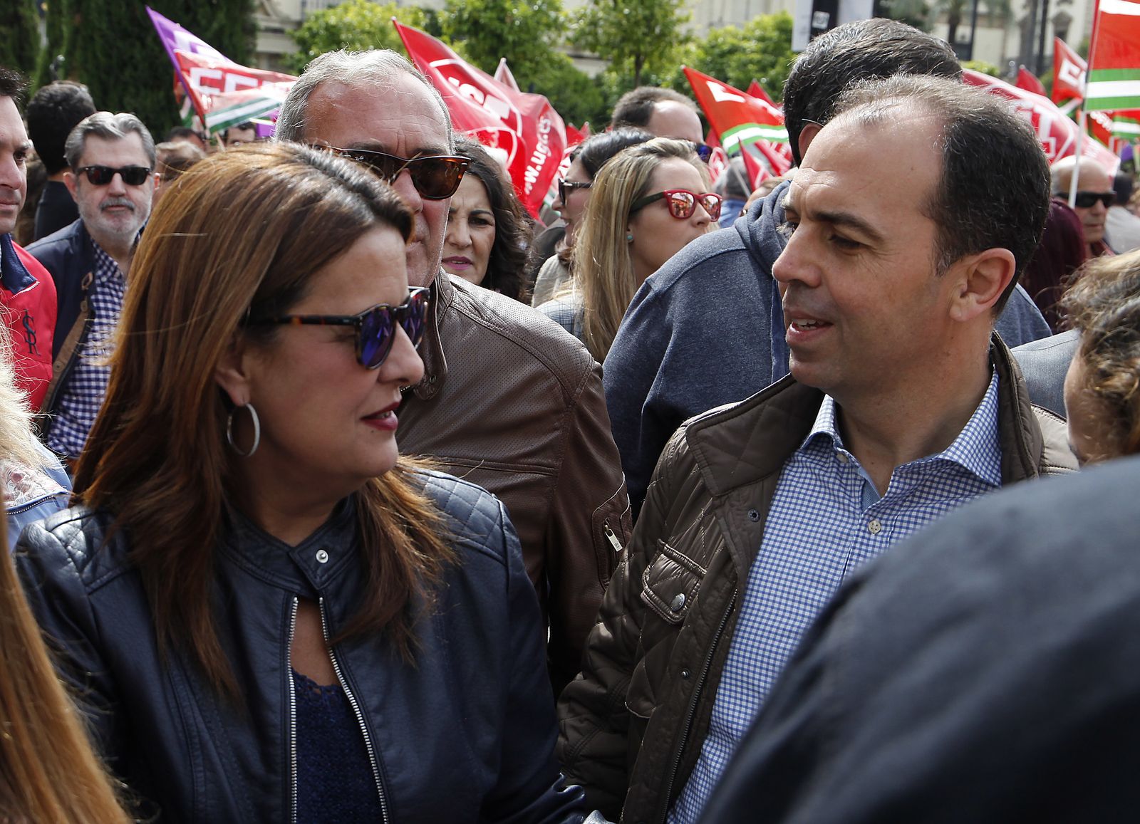 La manifestación del 1 de mayo en Sevilla