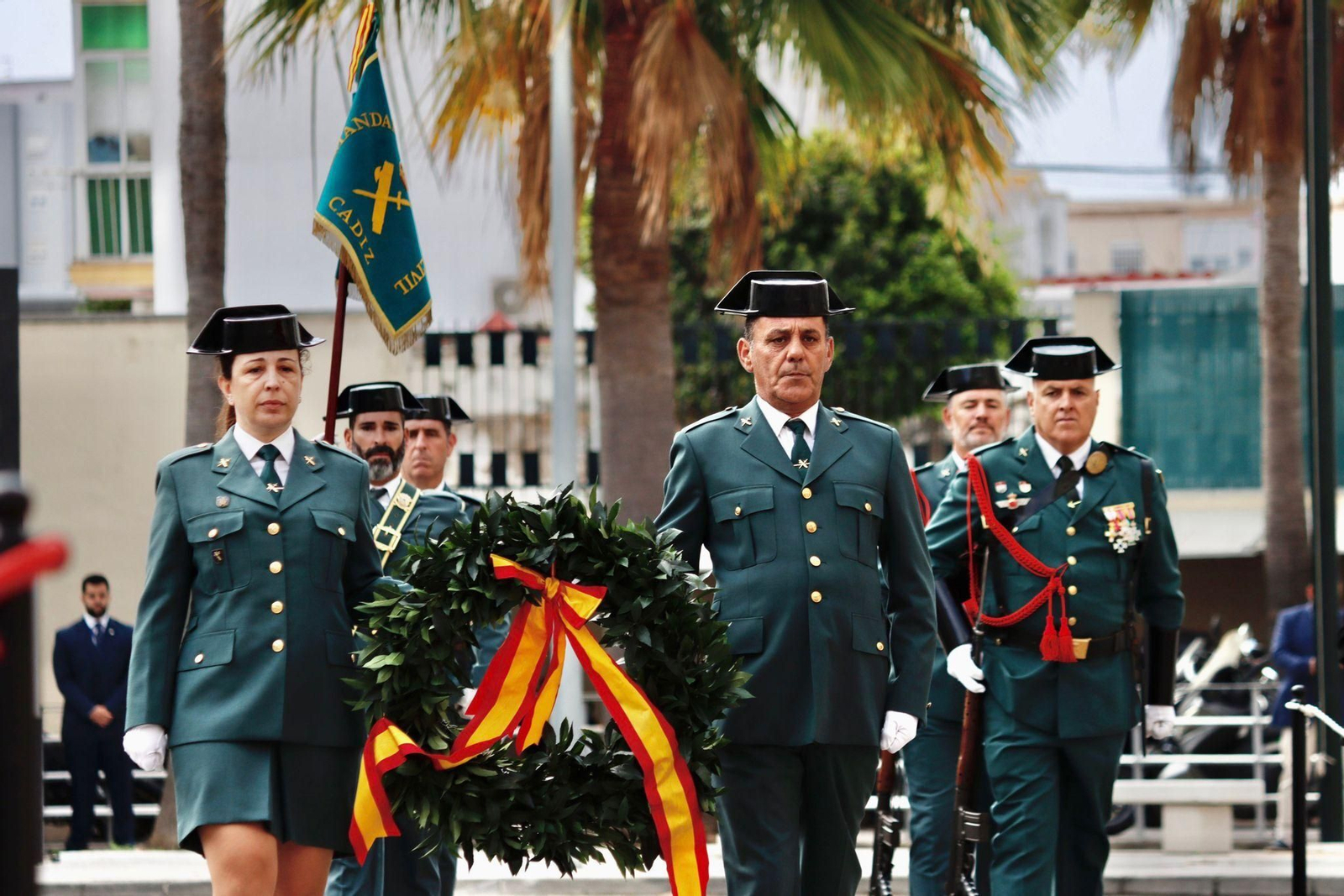 Imágenes del 179 aniversario de la Guardia Civil en Cádiz