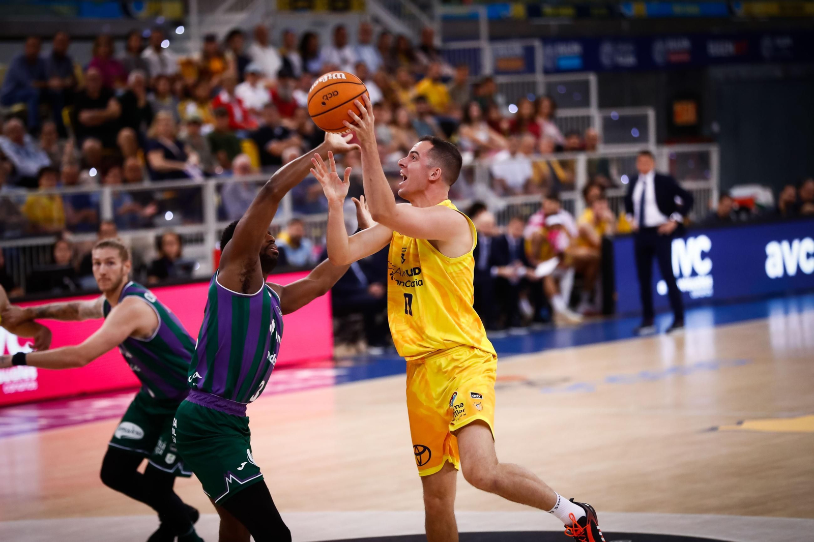 El Gran Canaria-Unicaja, en fotos