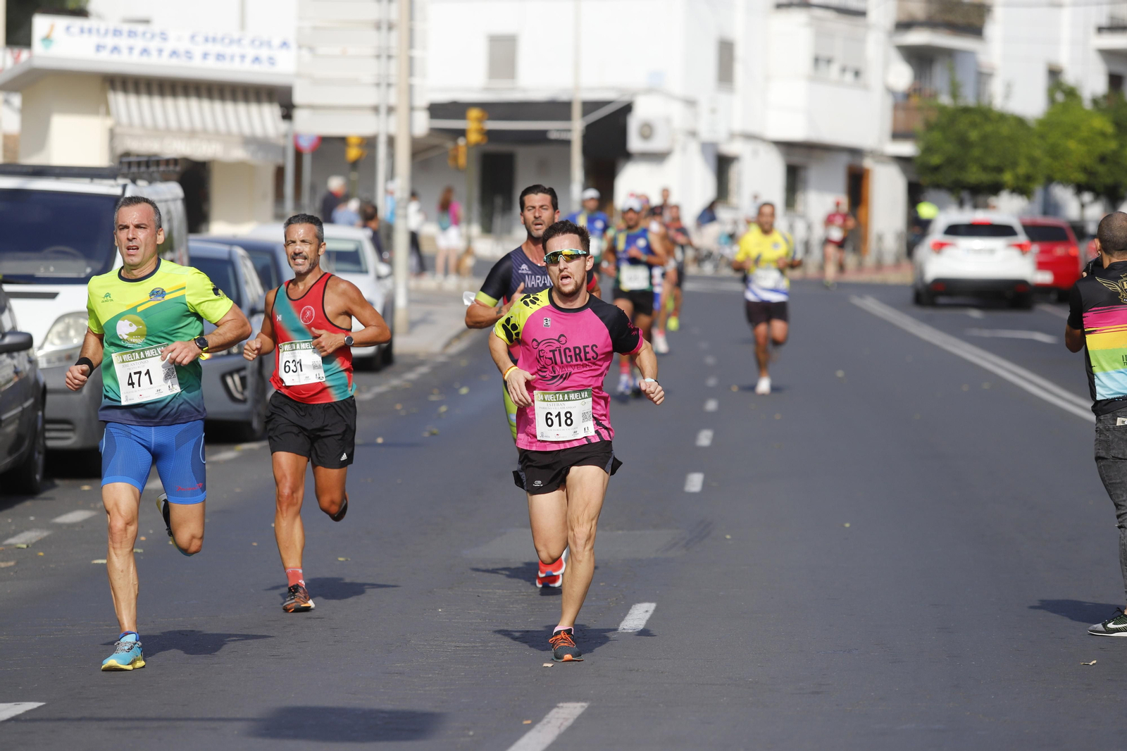 Las imágenes de la vuelta a Huelva de atletismo